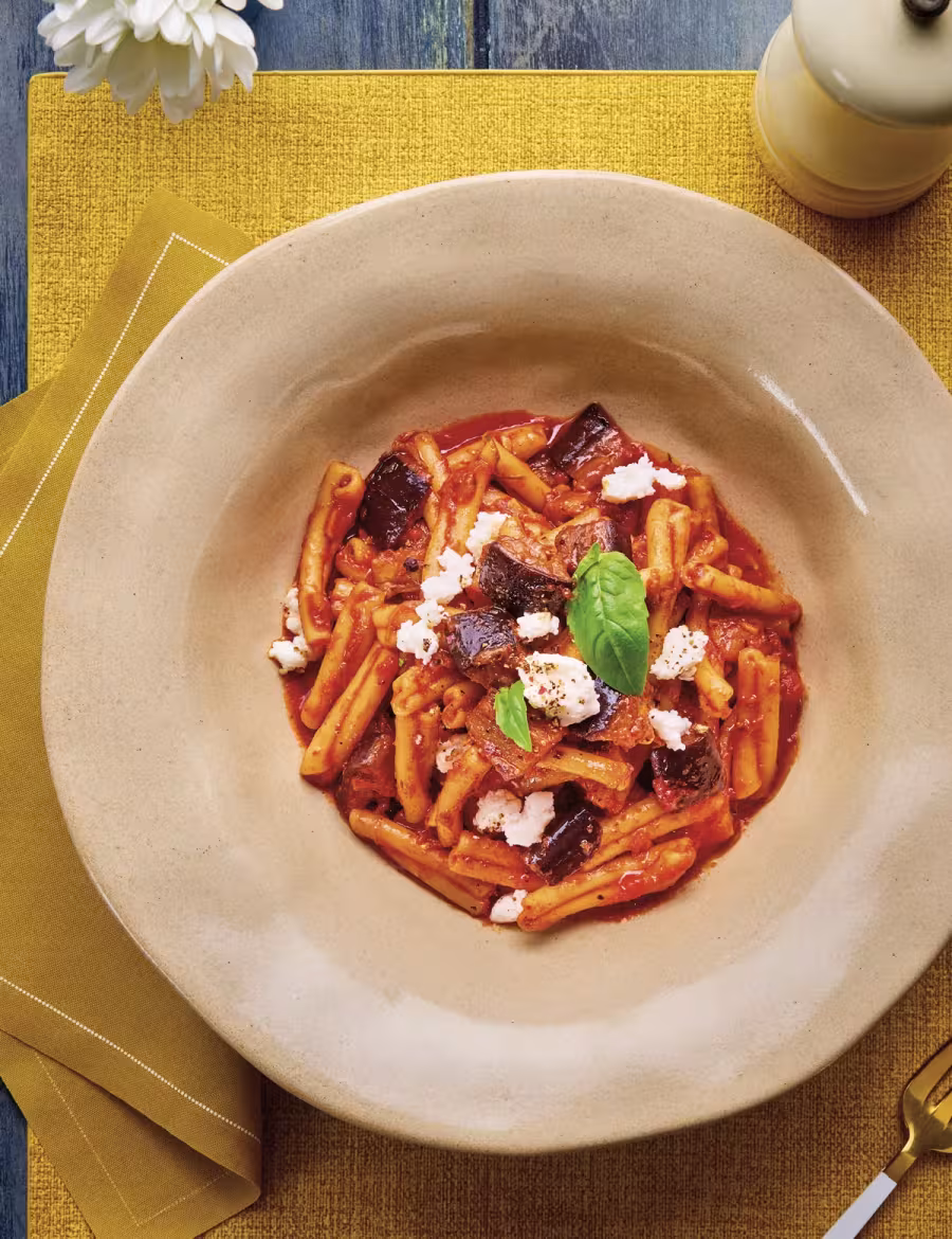 Casarecce alla Norma with FETA