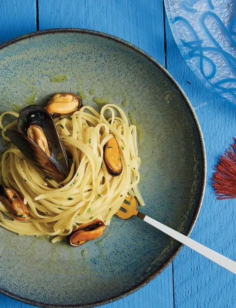 Linguine with MUSSELS