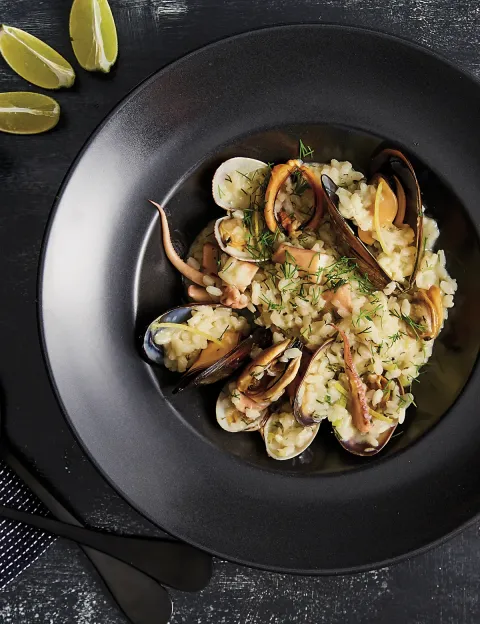 Risotto with MUSSELS